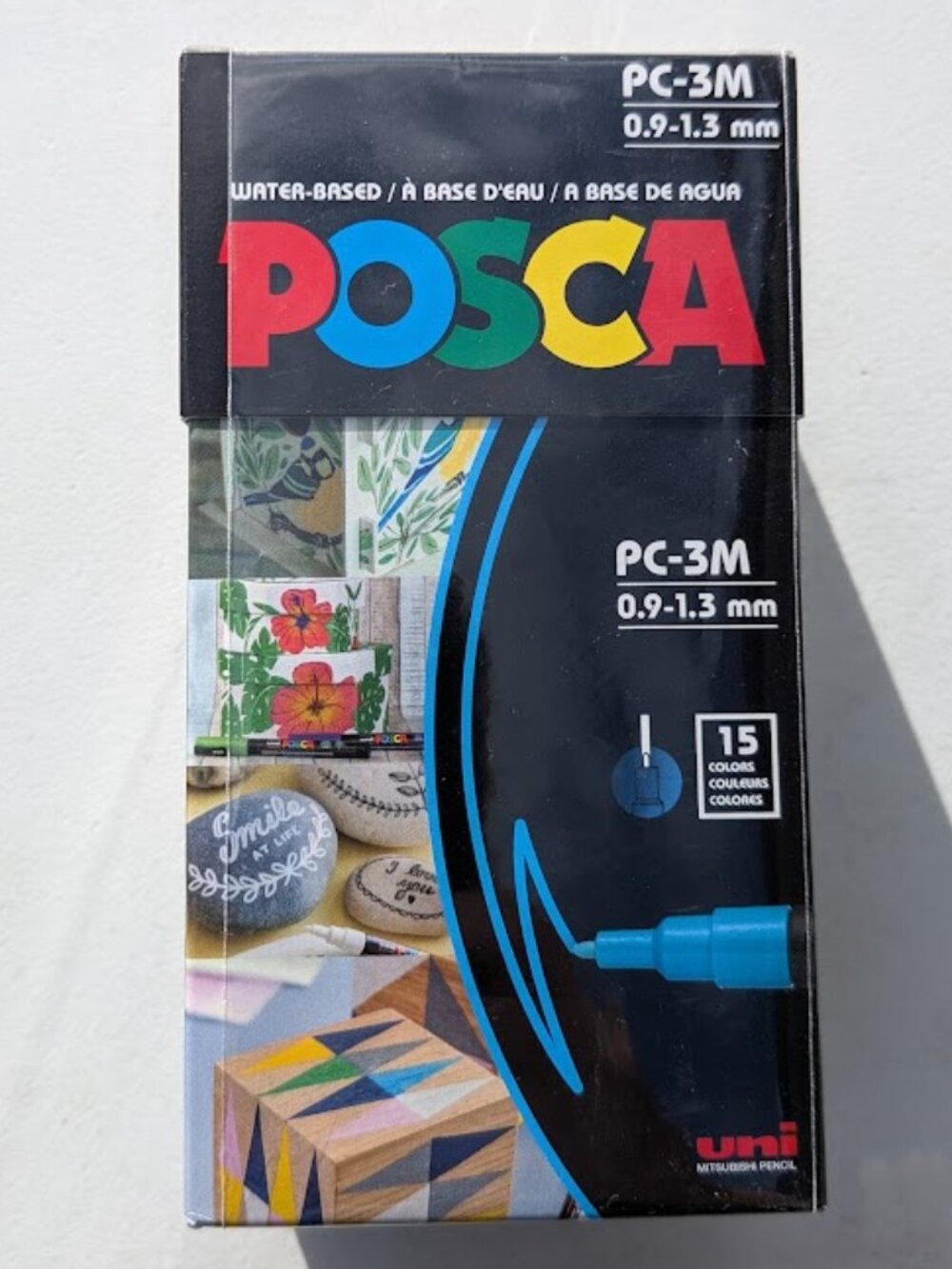 NEW posca Paint Markers 3M Fine Point Acrylic Paint Pens w/ Reversible Tips Art